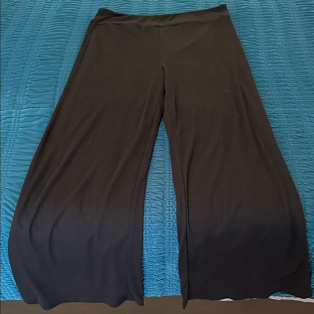 Wide Leg Black Pants